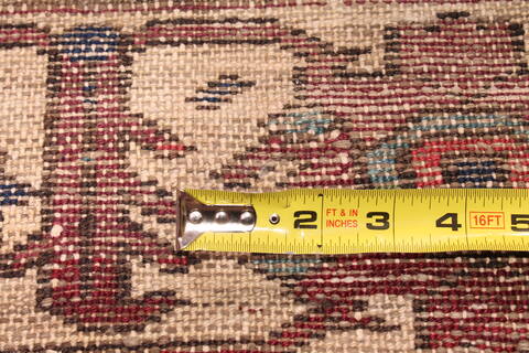 Bakhtiar Multicolor Runner Hand Knotted 51 X 96  Area Rug 400-16892 Image 9