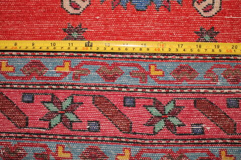 Bakhtiar Red Hand Knotted 46 X 73  Area Rug 400-16913 Image 7