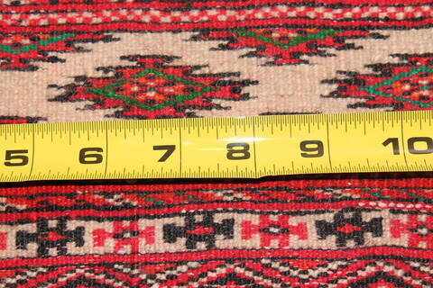 Turkman Red Hand Knotted 46 X 69  Area Rug 400-16916 Image 5