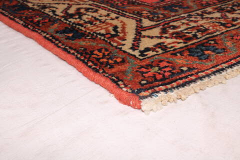 Malayer Blue Hand Knotted 41 X 68  Area Rug 400-16919 Image 2