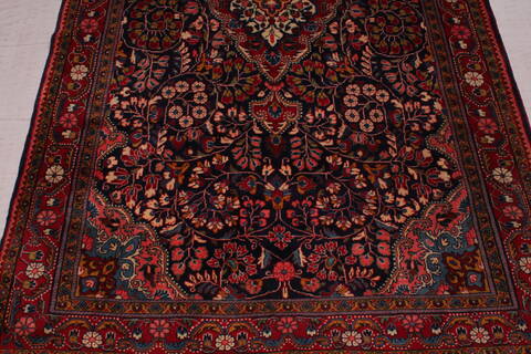 Jozan Red Hand Knotted 45 X 70  Area Rug 400-16920 Image 2