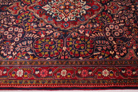 Jozan Red Hand Knotted 45 X 70  Area Rug 400-16920 Image 3