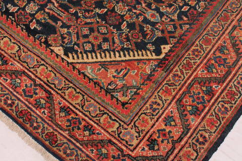 Arak Blue Hand Knotted 49 X 66  Area Rug 400-16922 Image 1