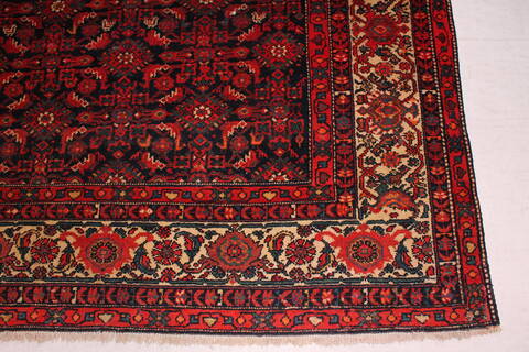 Malayer Red Hand Knotted 59 X 112  Area Rug 400-16939 Image 8