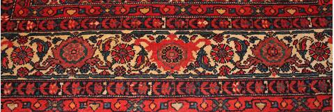 Malayer Red Hand Knotted 59 X 112  Area Rug 400-16939 Image 3