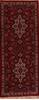Qum Red Runner Hand Knotted 27 X 64  Area Rug 400-16943 Thumb 0