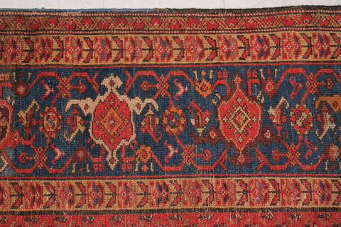 Malayer Red Hand Knotted 62 X 141  Area Rug 400-16962 Image 11