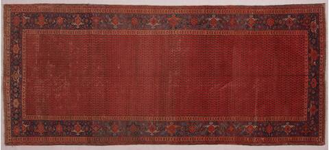 Malayer Red Hand Knotted 62 X 141  Area Rug 400-16962 Image 4