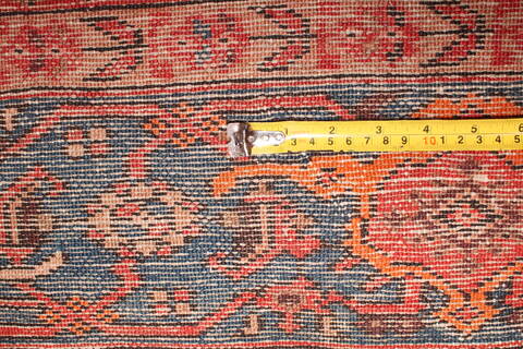Malayer Red Hand Knotted 62 X 141  Area Rug 400-16962 Image 6