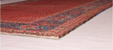 Malayer Red Hand Knotted 62 X 141  Area Rug 400-16962 Image 8