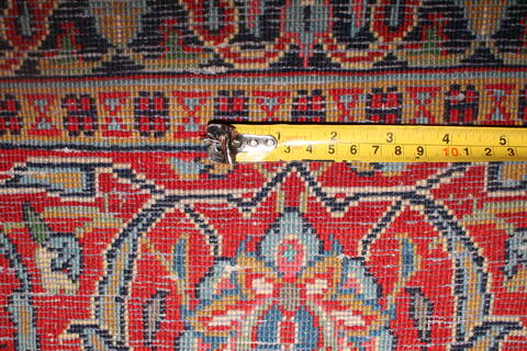 Sarouk Blue Hand Knotted 76 X 125  Area Rug 400-16970 Image 26
