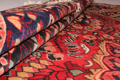 Armenian Red Hand Knotted 72 X 109  Area Rug 400-16989 Image 1