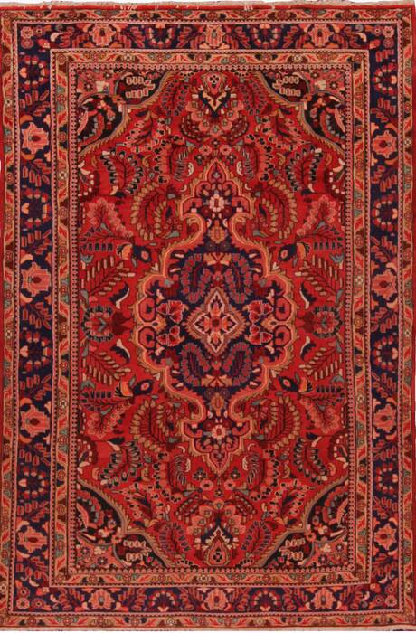 Armenian Red Hand Knotted 72 X 109  Area Rug 400-16989 Image 0