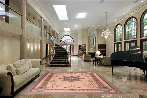 Gabbeh White Hand Knotted 92 X 121  Area Rug 400-16999 Image 2
