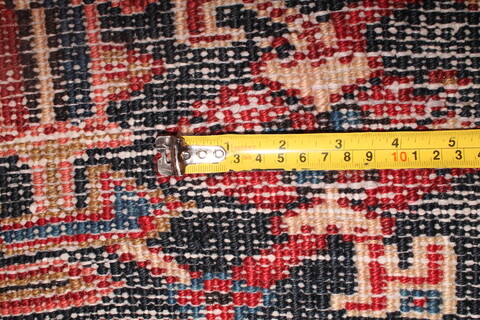 Heriz Red Hand Knotted 811 X 119  Area Rug 400-17018 Image 17