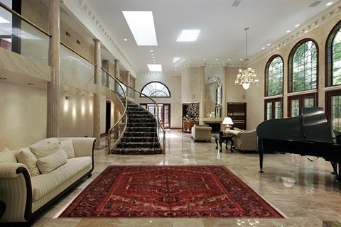 Heriz Red Hand Knotted 811 X 119  Area Rug 400-17018 Image 3