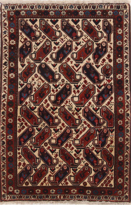 Shahre Babak Beige Hand Knotted 211 X 43  Area Rug 251-17090 Image 0