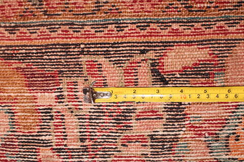 Lilihan Red Hand Knotted 102 X 126  Area Rug 400-17095 Image 5