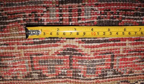 Heriz Red Hand Knotted 911 X 129  Area Rug 400-17112 Image 11