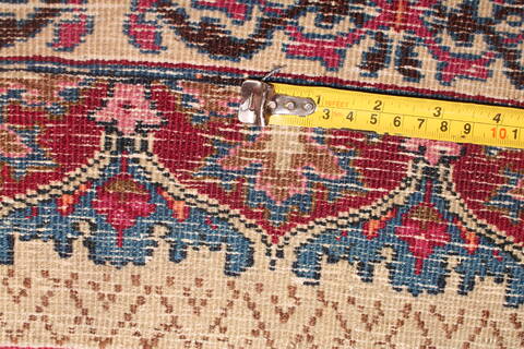 Mashad Red Hand Knotted 910 X 137  Area Rug 400-17114 Image 21