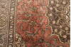 Tabriz Red Hand Knotted 910 X 130  Area Rug 400-17129 Thumb 8
