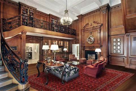 Modern Red Hand Knotted 101 X 130  Area Rug 400-17151 Image 2