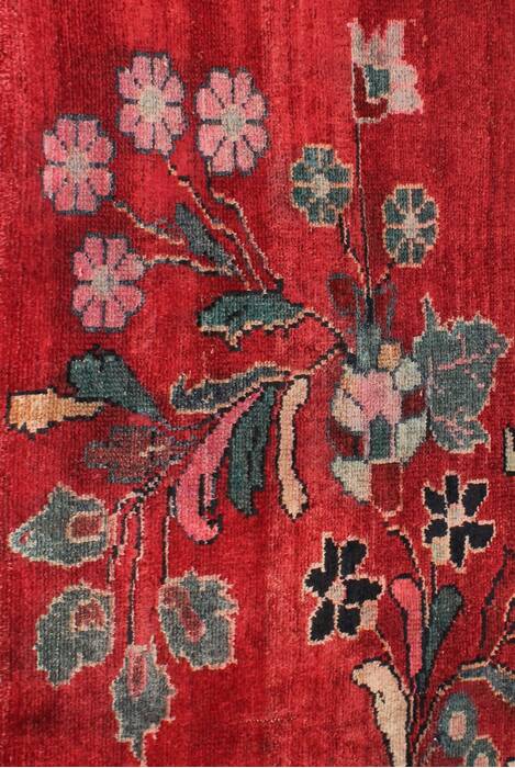Lilihan Red Hand Knotted 104 X 1310  Area Rug 400-17156 Image 3