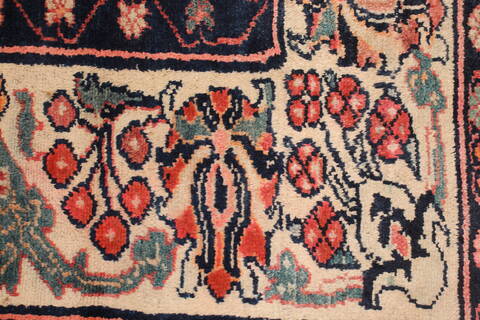 Lilihan Red Hand Knotted 104 X 1310  Area Rug 400-17156 Image 4