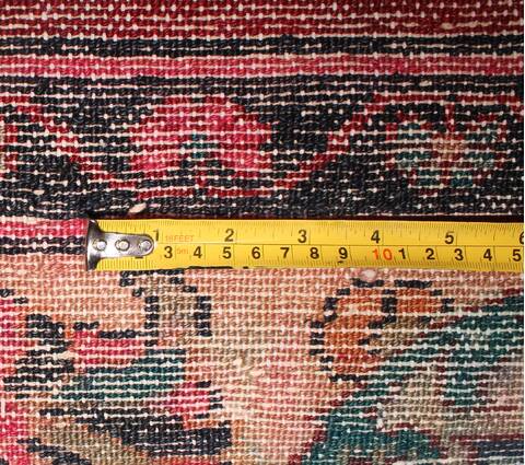 Lilihan Red Hand Knotted 104 X 1310  Area Rug 400-17156 Image 7