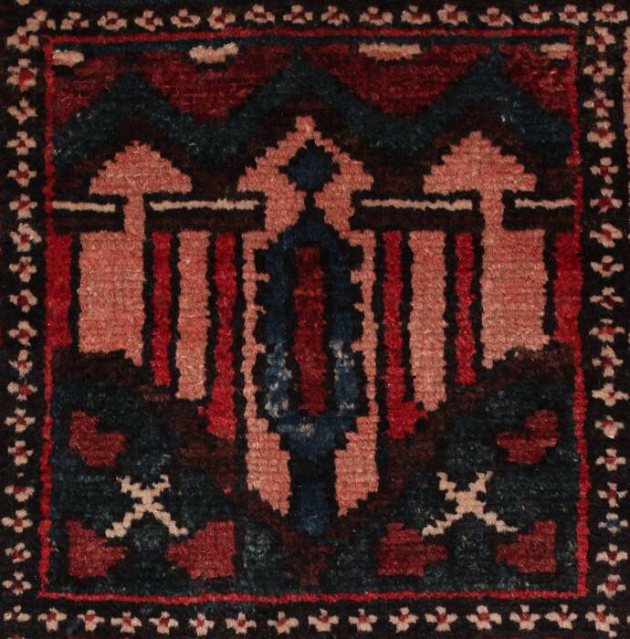 Bakhtiar Red Hand Knotted 102 X 1311  Area Rug 400-17160 Image 13