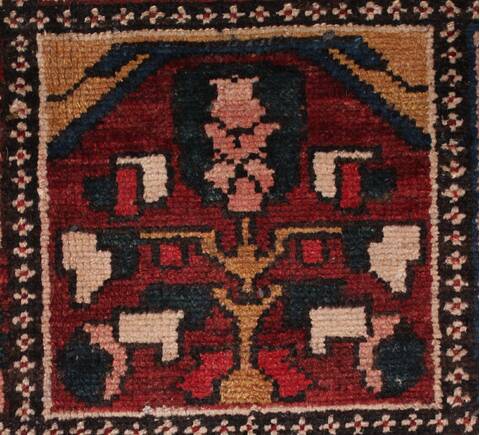 Bakhtiar Red Hand Knotted 102 X 1311  Area Rug 400-17160 Image 17