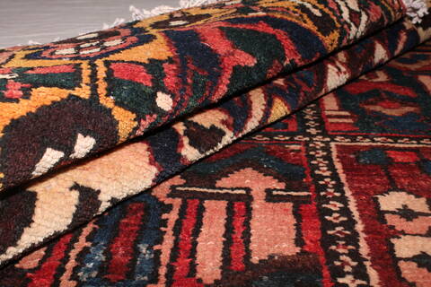 Bakhtiar Red Hand Knotted 102 X 1311  Area Rug 400-17160 Image 1