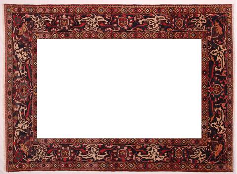 Bakhtiar Red Hand Knotted 102 X 1311  Area Rug 400-17160 Image 2