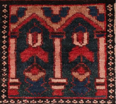 Bakhtiar Red Hand Knotted 102 X 1311  Area Rug 400-17160 Image 7