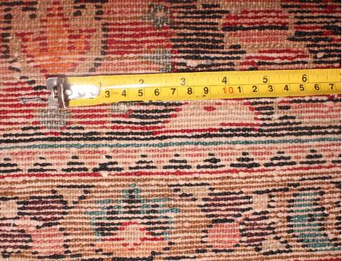 Mahal Red Hand Knotted 102 X 135  Area Rug 400-17164 Image 17