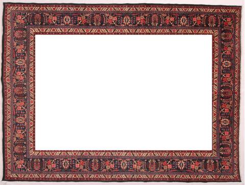 Khoy Black Hand Knotted 102 X 135  Area Rug 400-17165 Image 21