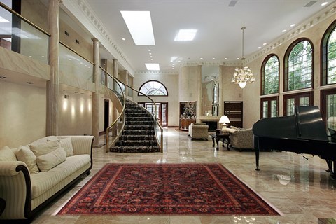 Khoy Black Hand Knotted 102 X 135  Area Rug 400-17165 Image 2