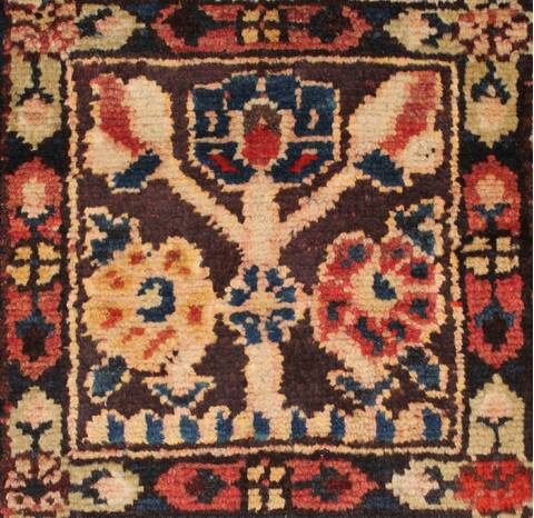 Bakhtiar Brown Hand Knotted 105 X 131  Area Rug 400-17170 Image 13