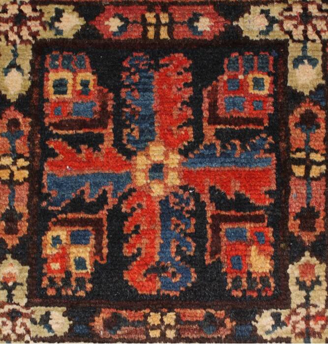 Bakhtiar Brown Hand Knotted 105 X 131  Area Rug 400-17170 Image 15