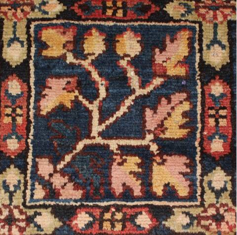Bakhtiar Brown Hand Knotted 105 X 131  Area Rug 400-17170 Image 28