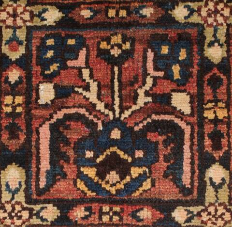 Bakhtiar Brown Hand Knotted 105 X 131  Area Rug 400-17170 Image 31
