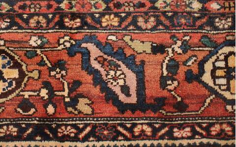 Bakhtiar Brown Hand Knotted 105 X 131  Area Rug 400-17170 Image 10