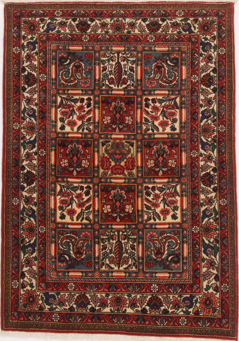 Bakhtiar Multicolor Hand Knotted 36 X 411  Area Rug 251-17192 Image 0