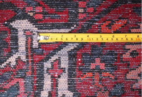 Bakhtiar Red Hand Knotted 102 X 1210  Area Rug 400-17208 Image 13