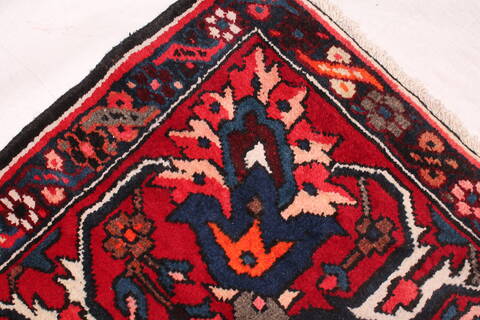 Bakhtiar Red Hand Knotted 102 X 1210  Area Rug 400-17208 Image 8