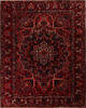 Bakhtiar Red Hand Knotted 102 X 1210  Area Rug 400-17208 Thumb 0