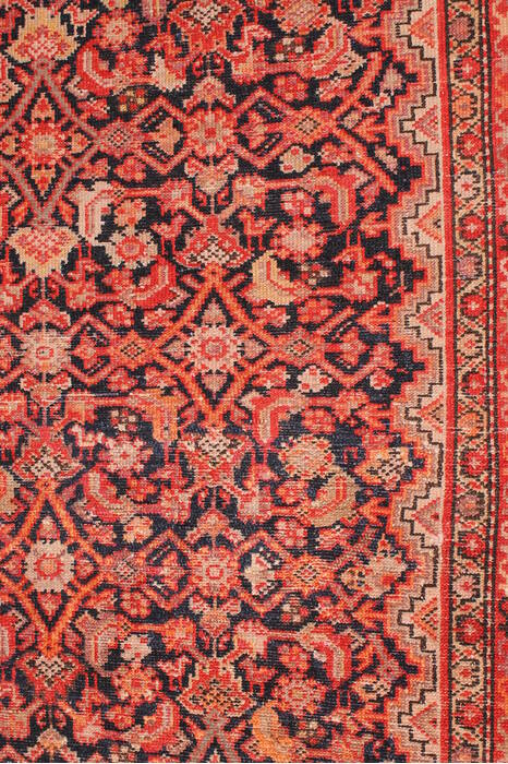 Malayer Red Hand Knotted 83 X 166  Area Rug 400-17212 Image 13
