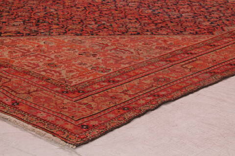 Malayer Red Hand Knotted 83 X 166  Area Rug 400-17212 Image 5