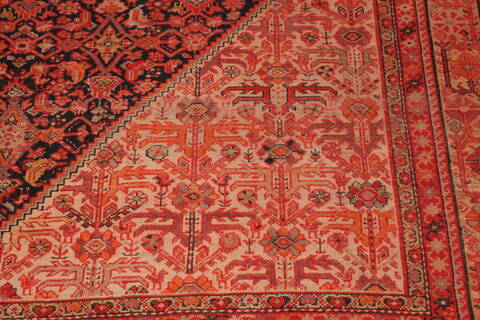 Malayer Red Hand Knotted 83 X 166  Area Rug 400-17212 Image 7