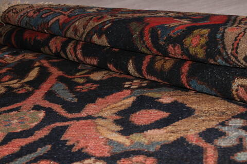 Malayer Blue Hand Knotted 73 X 168  Area Rug 400-17213 Image 11